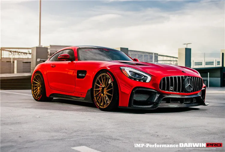 2015-2022 Mercedes Benz AMG GT GTS  IMP Performance Partial Carbon Fiber Side Skirts