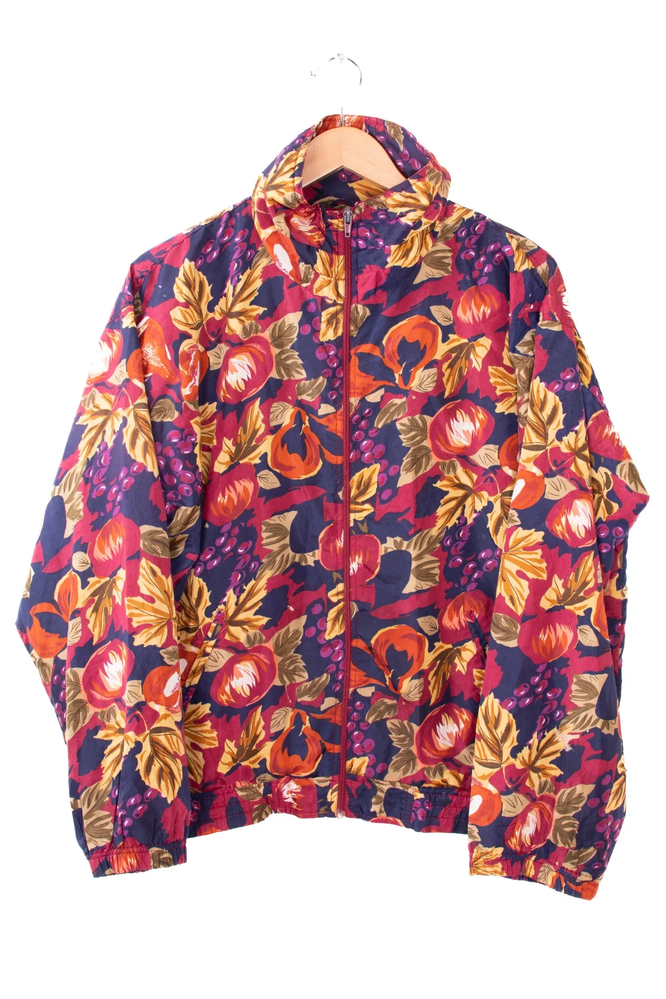 90s EVR Fruit Vines Windbreaker
