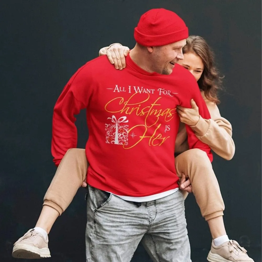 All I Want for Christmas, his and hers shirts