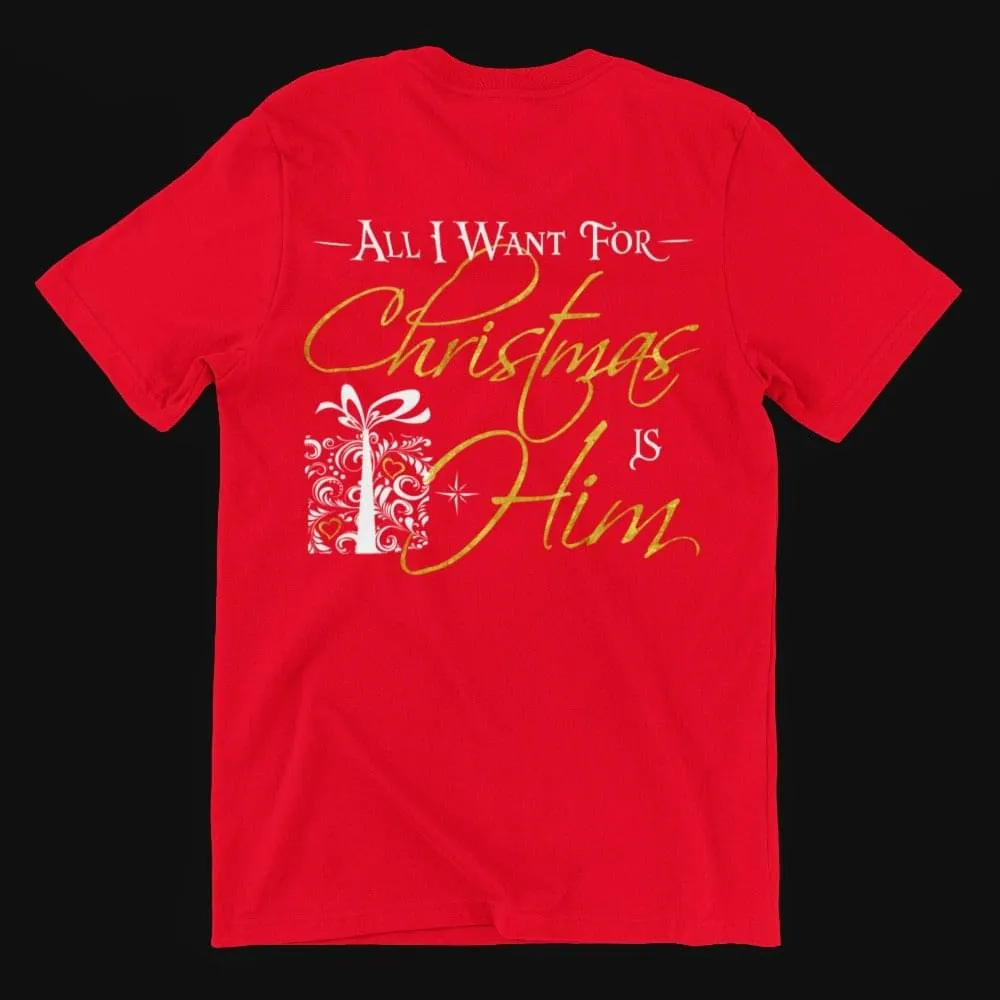 All I Want for Christmas, his and hers shirts