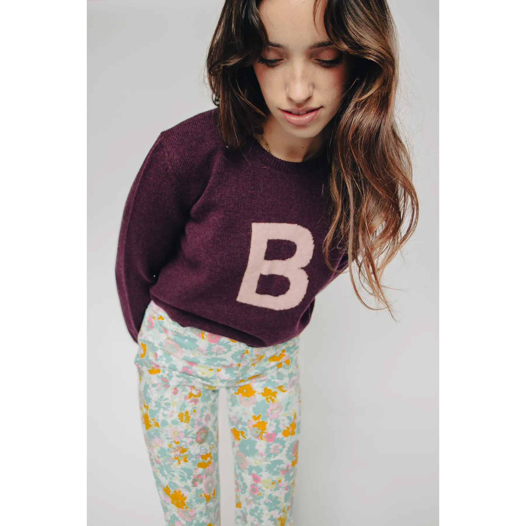 Alphabet B Knit
