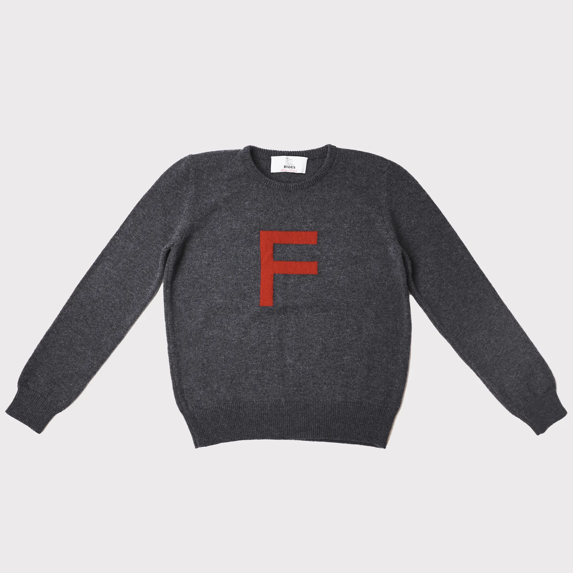 Alphabet F Knit