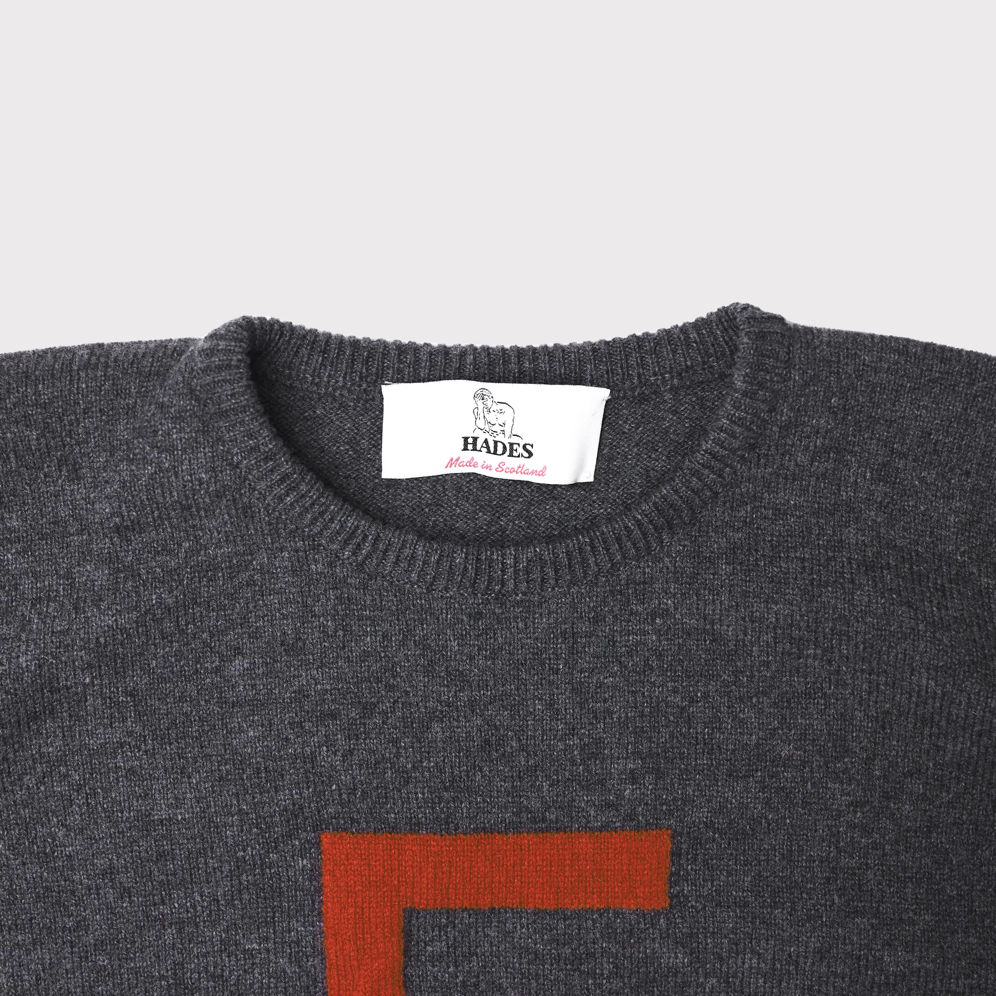 Alphabet F Knit