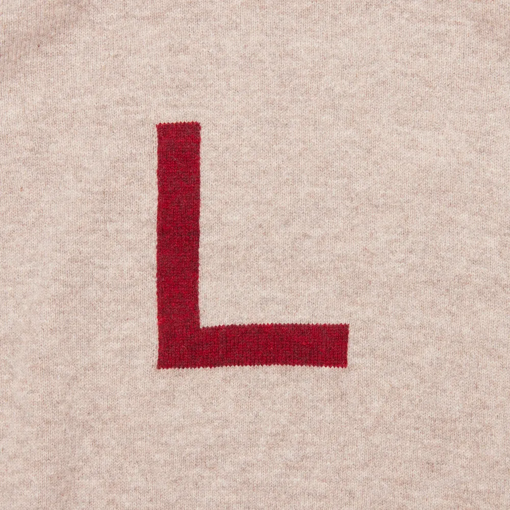 Alphabet L Knit
