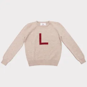 Alphabet L Knit