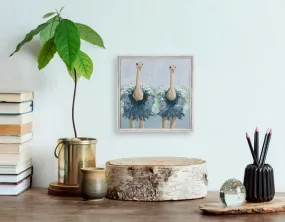 Around Here Mini Framed Canvas