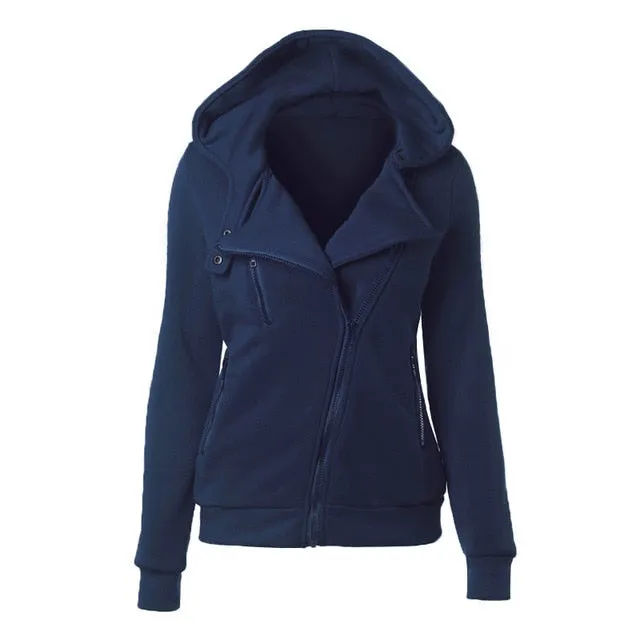 Autumn Winter Zipper Women Basic Jackets Casual Female Outerwear Coats Warm Ladies Jackets Cardigan Sleeveless Jacket Plus Size