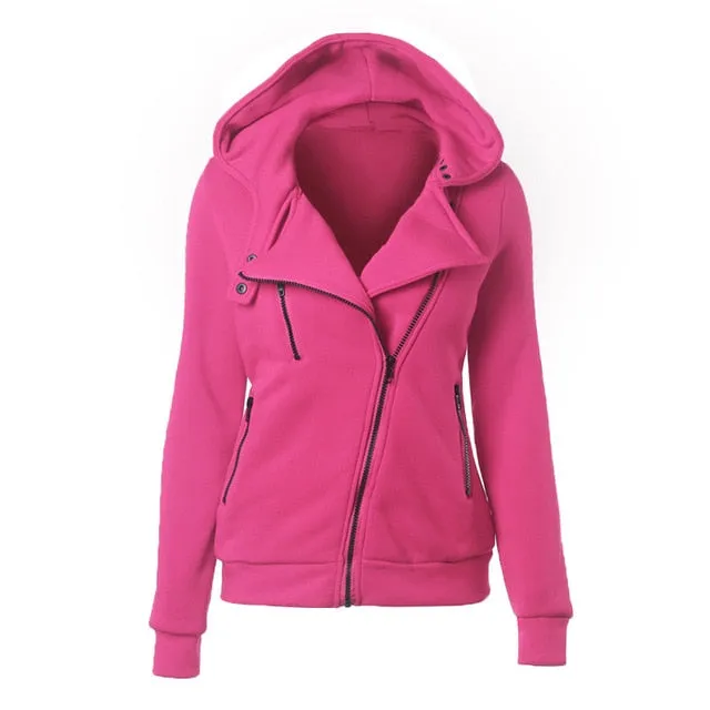 Autumn Winter Zipper Women Basic Jackets Casual Female Outerwear Coats Warm Ladies Jackets Cardigan Sleeveless Jacket Plus Size