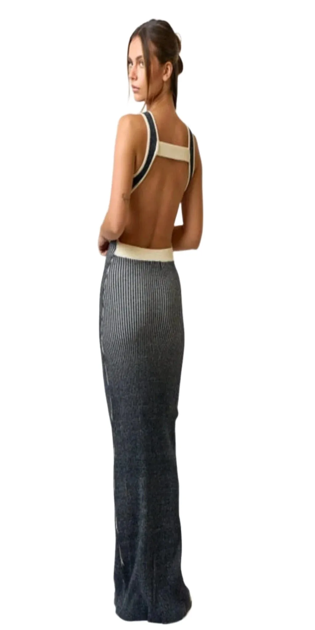 Back On Display Long Black Maxi Dress