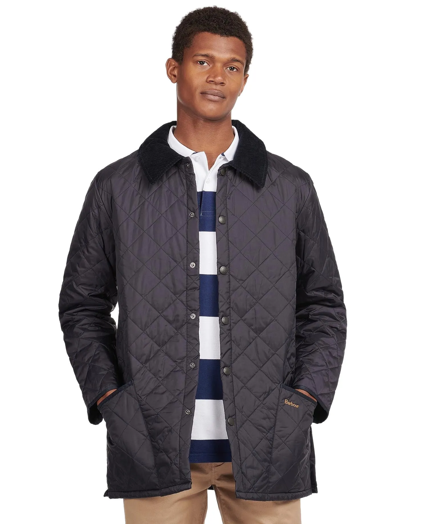 Barbour Men's Liddesdale Diamond Quilted Jacket, Relaxed Fit