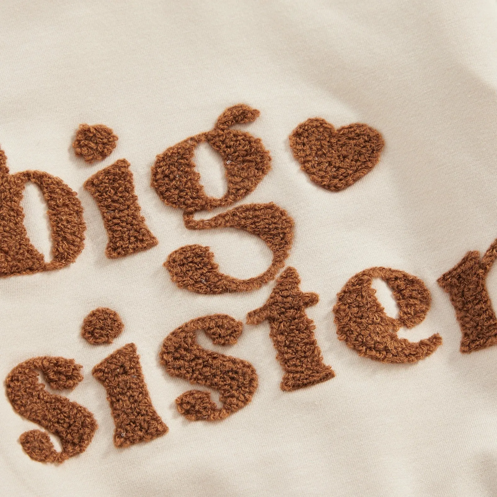 BIG SISTER Plush Sweatshirt