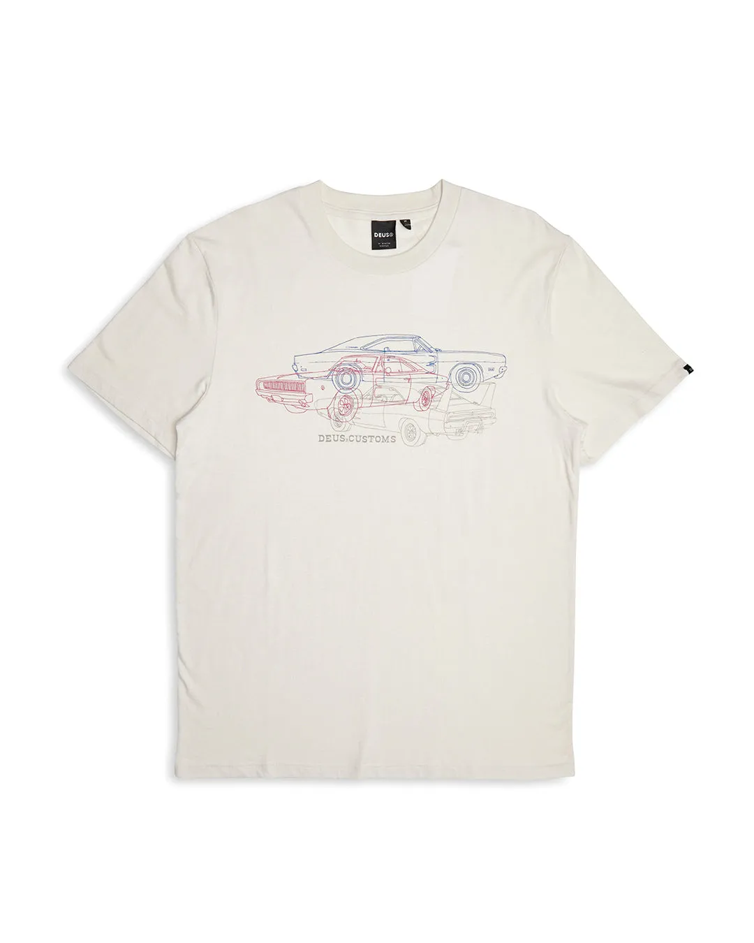 Charger Tee II - Vintage White