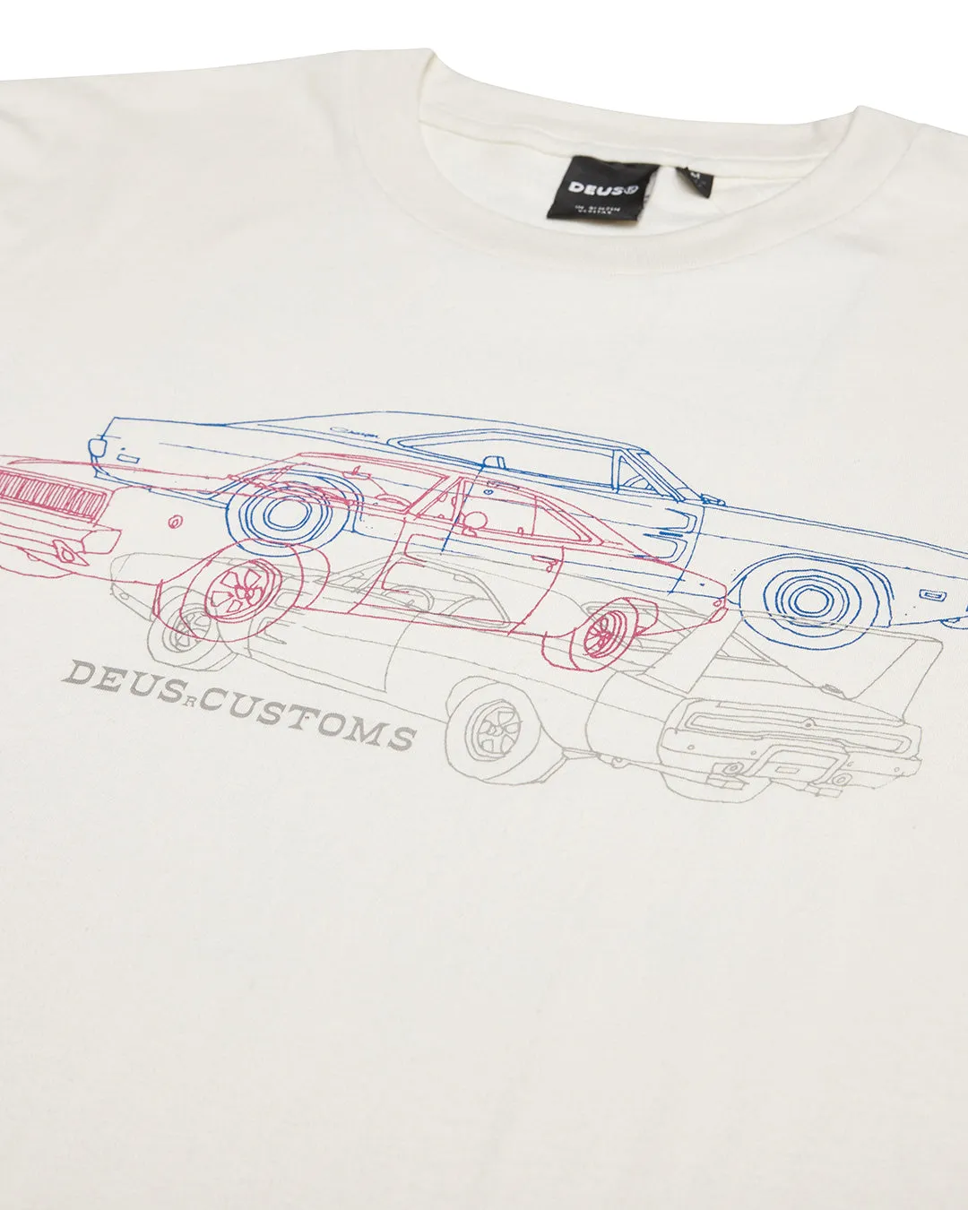 Charger Tee II - Vintage White