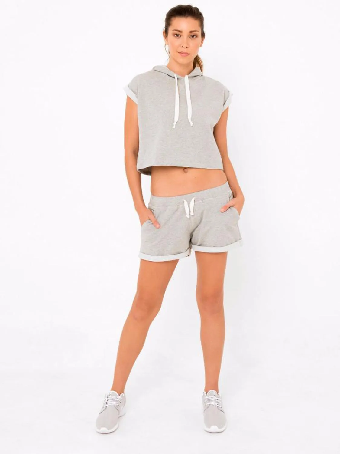 CLAIRE BOYFRIEND HOODIE // GREY