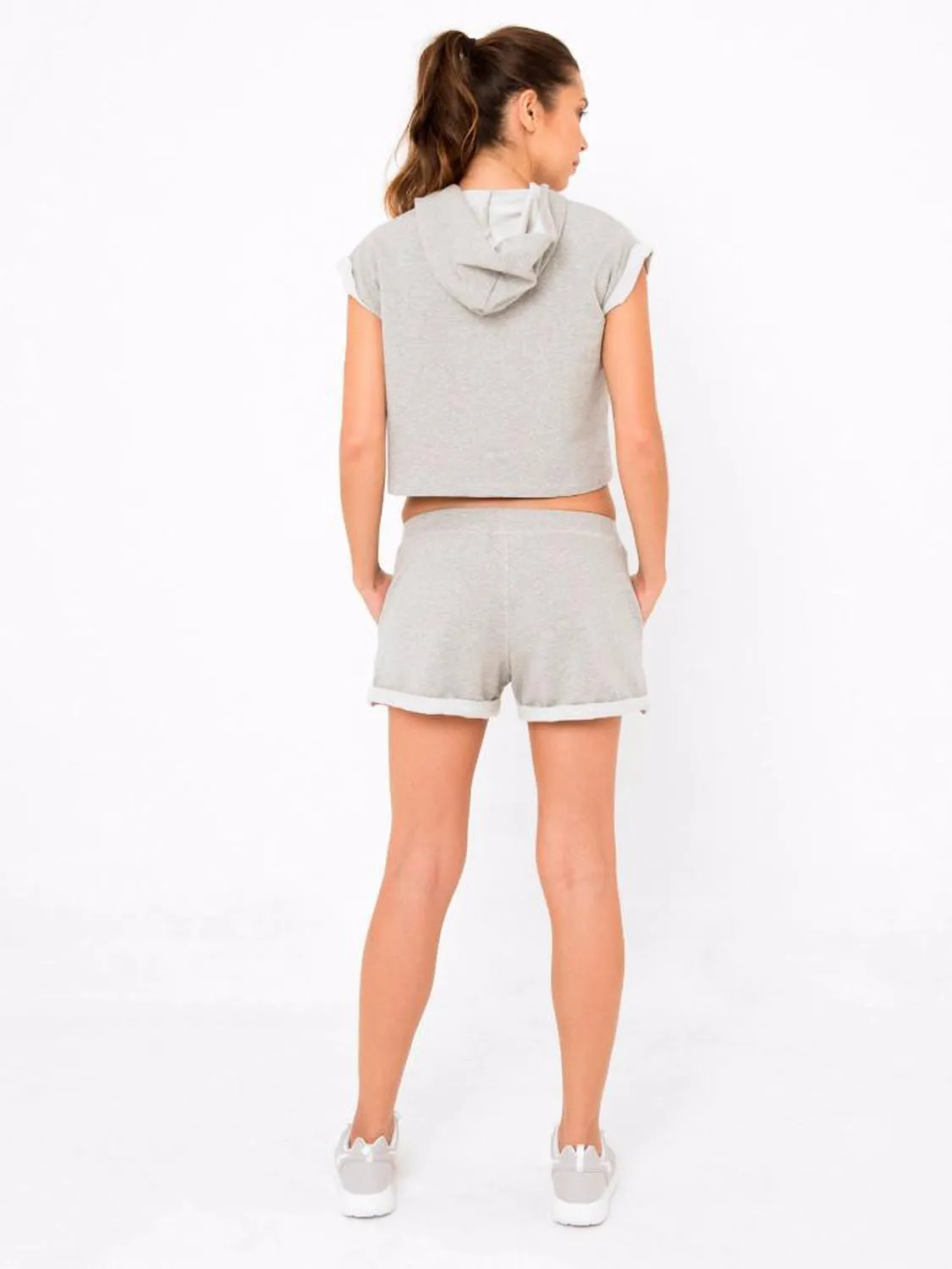 CLAIRE BOYFRIEND HOODIE // GREY