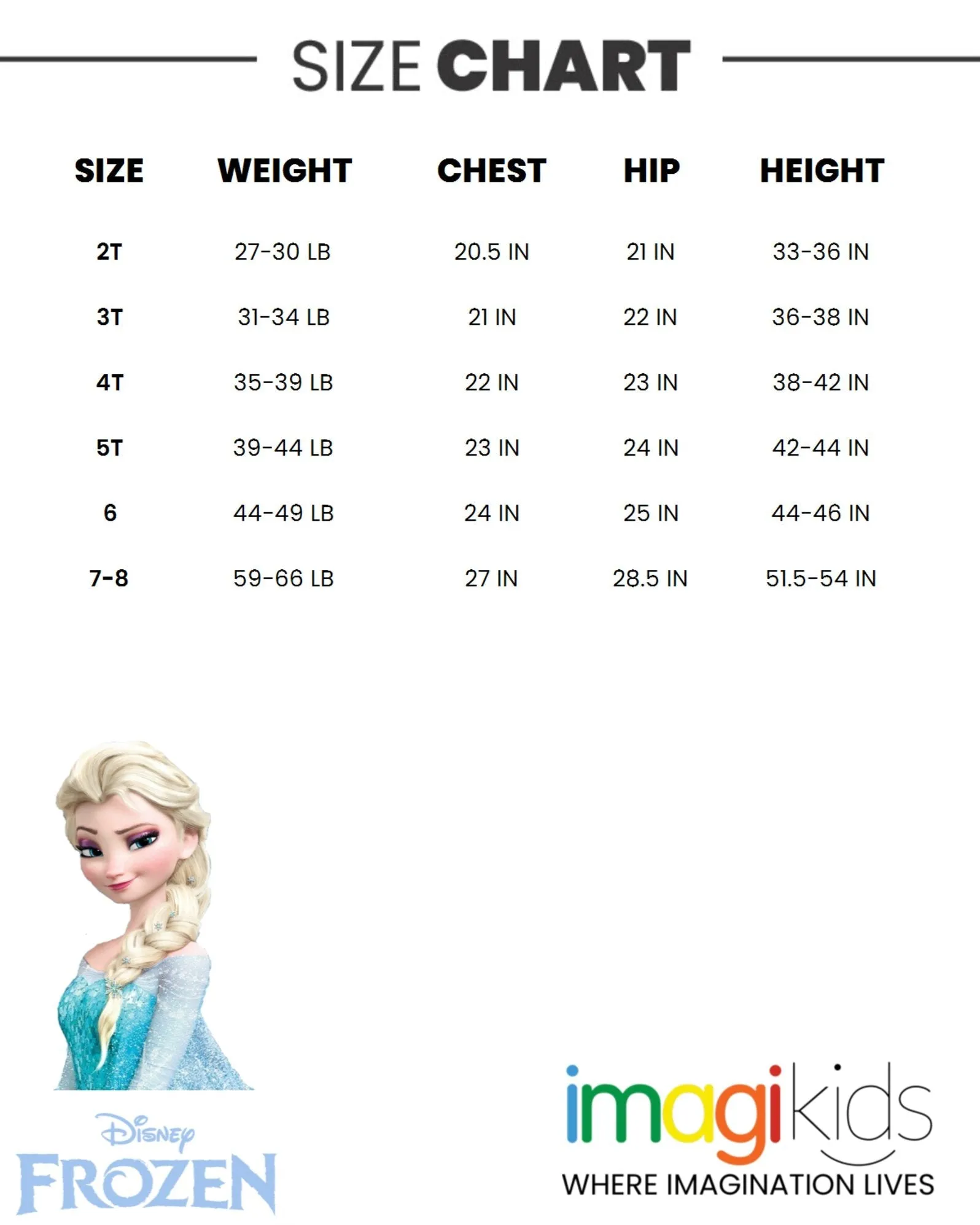 Disney Frozen Girls Puffer Jacket - Insulated Winter Zip-Up Coat