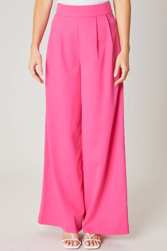 High Waist Wide Leg Pants