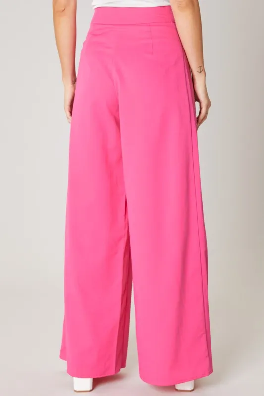 High Waist Wide Leg Pants