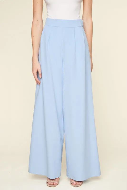 High Waist Wide Leg Pants