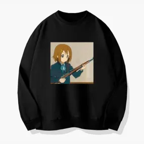 K-On Yuri with Rifle Anime Sweatshirt Animecore