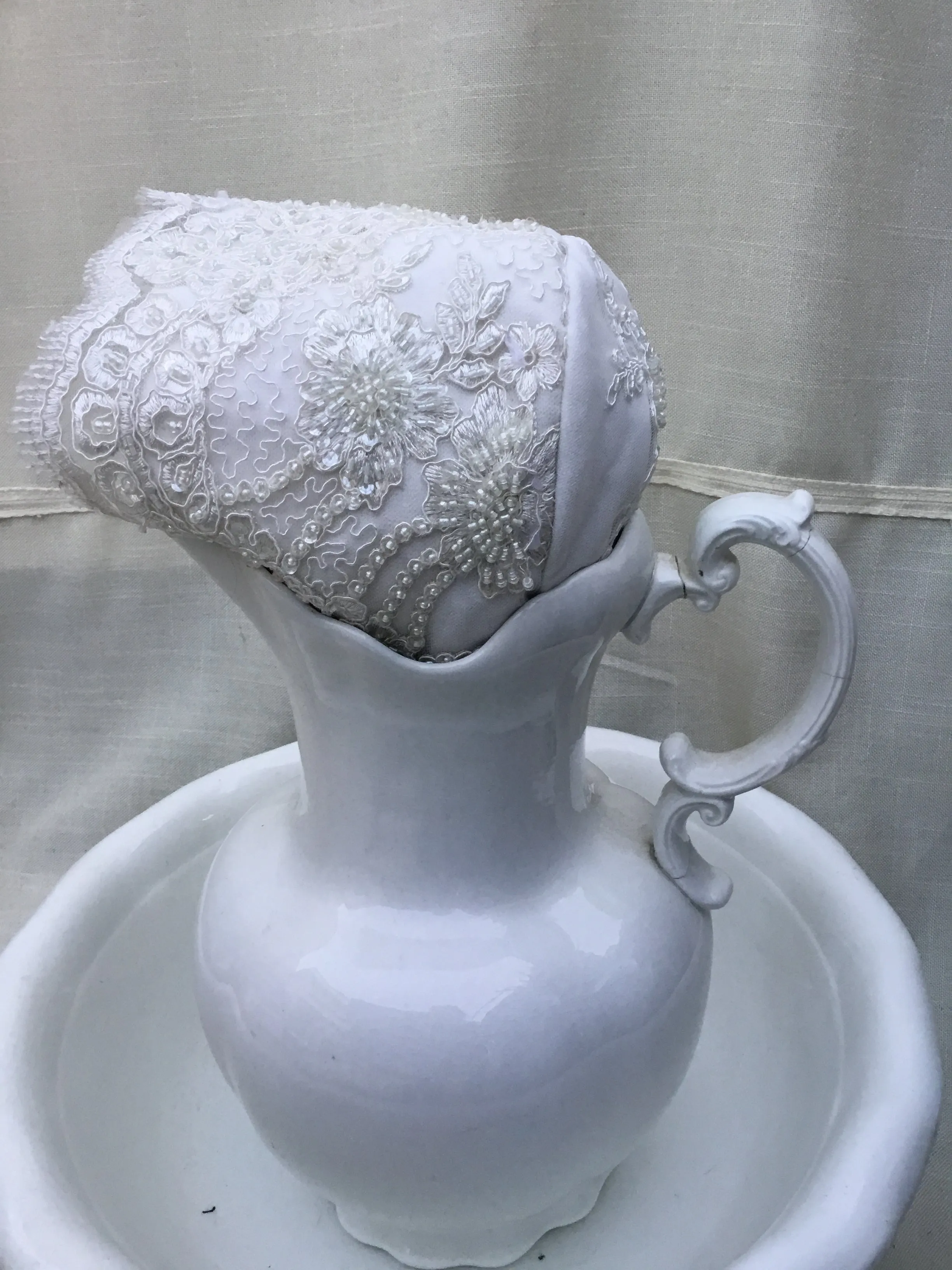 Lace Christening Gown - Aida