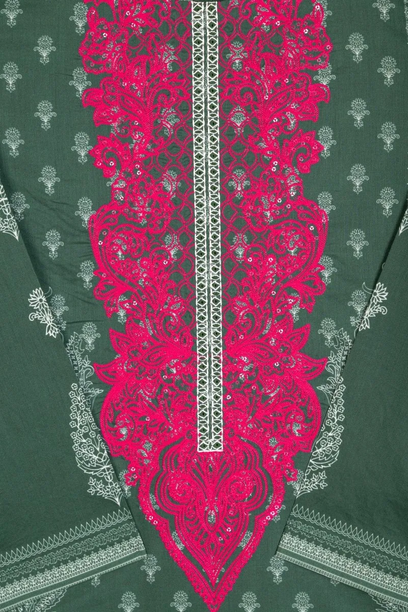 Limelight Embroidered Cambric Pakistani 3 Piece Suit LIM352