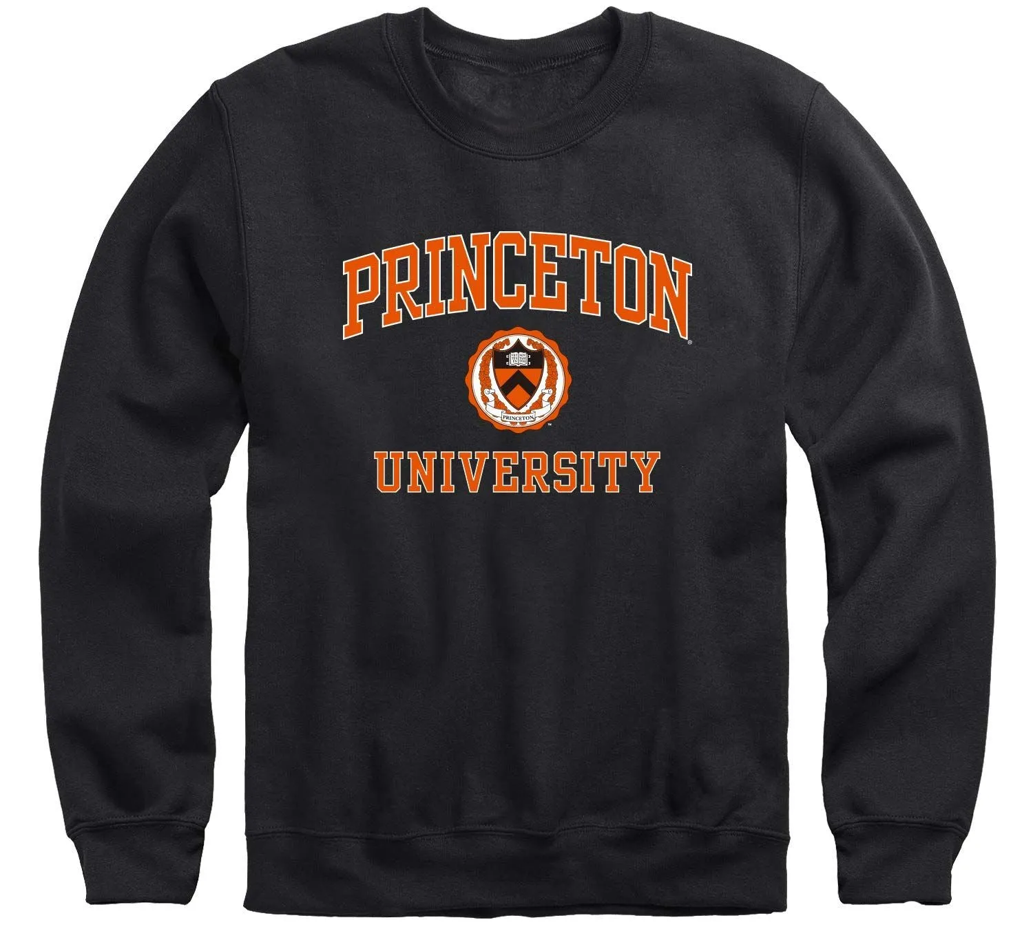 Princeton Crest Sweatshirt (Black)