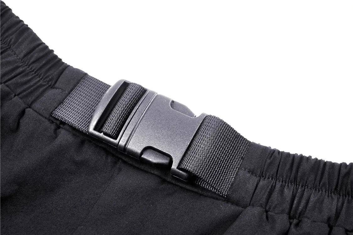Punk irregular hollow thigh casual trousers  PW108