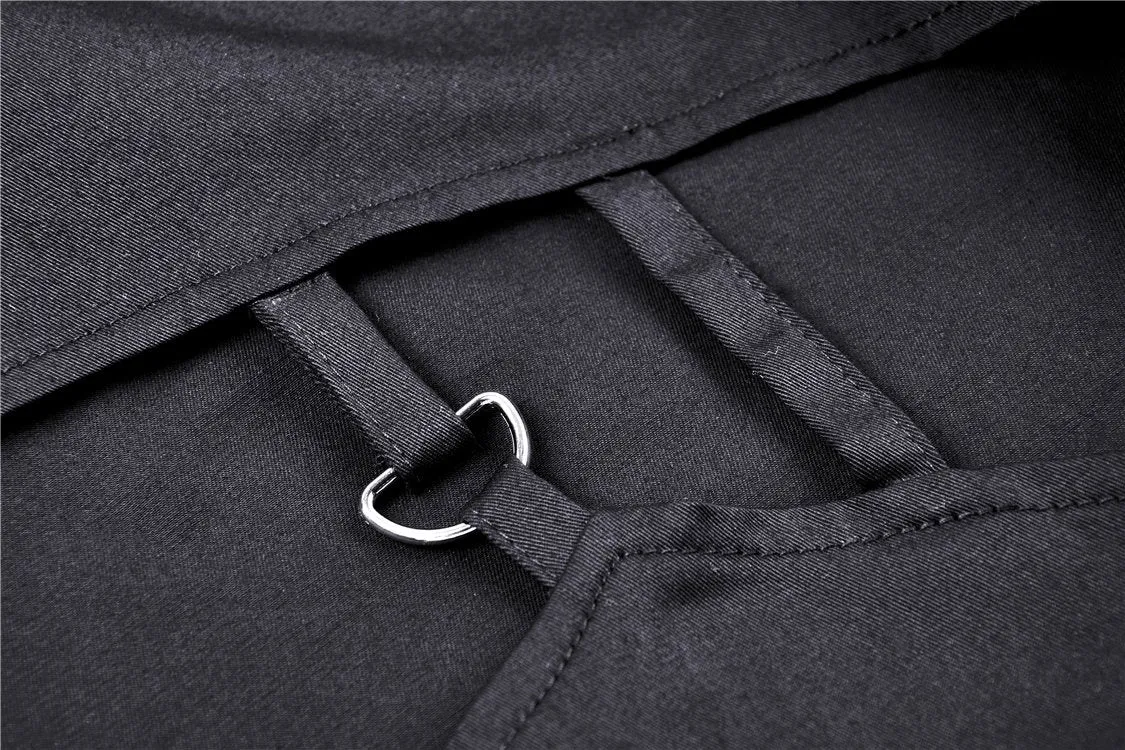 Punk irregular hollow thigh casual trousers  PW108