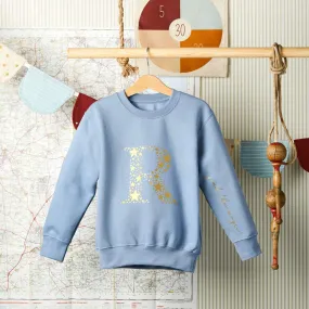 Secret Message Jumper - Sky Blue