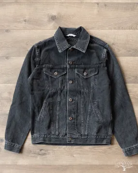 Stonewashed Type 3s Denim Jacket - Black