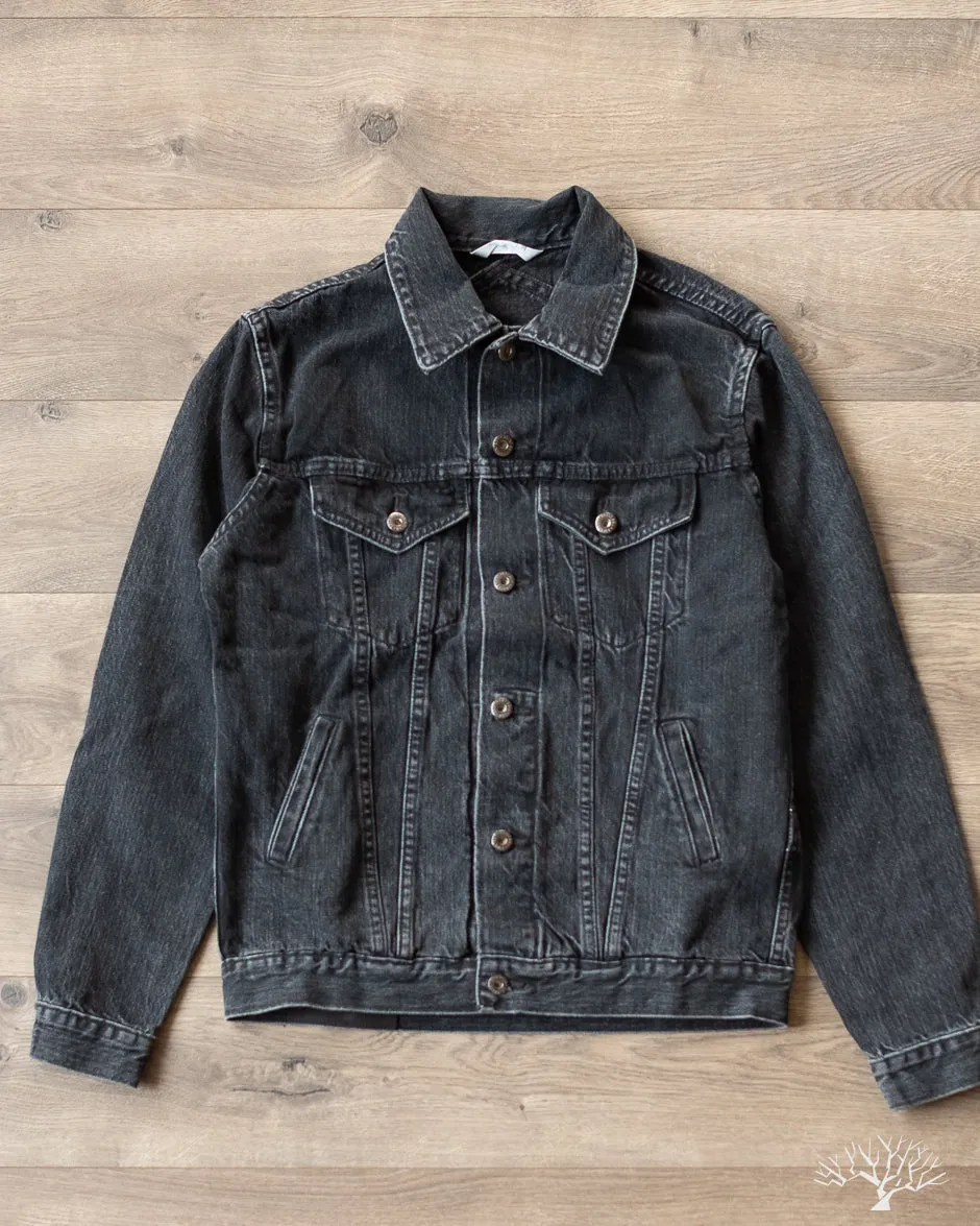 Stonewashed Type 3s Denim Jacket - Black