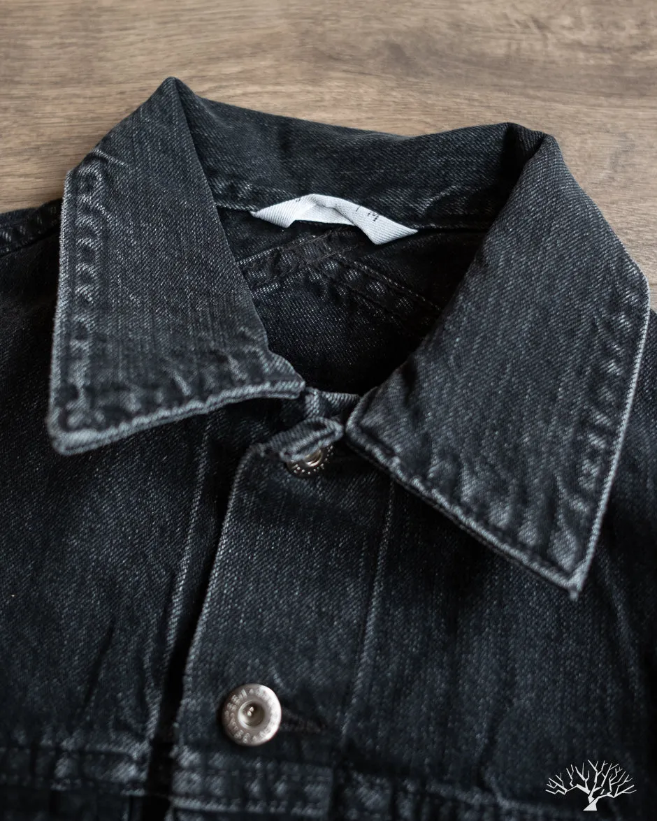 Stonewashed Type 3s Denim Jacket - Black