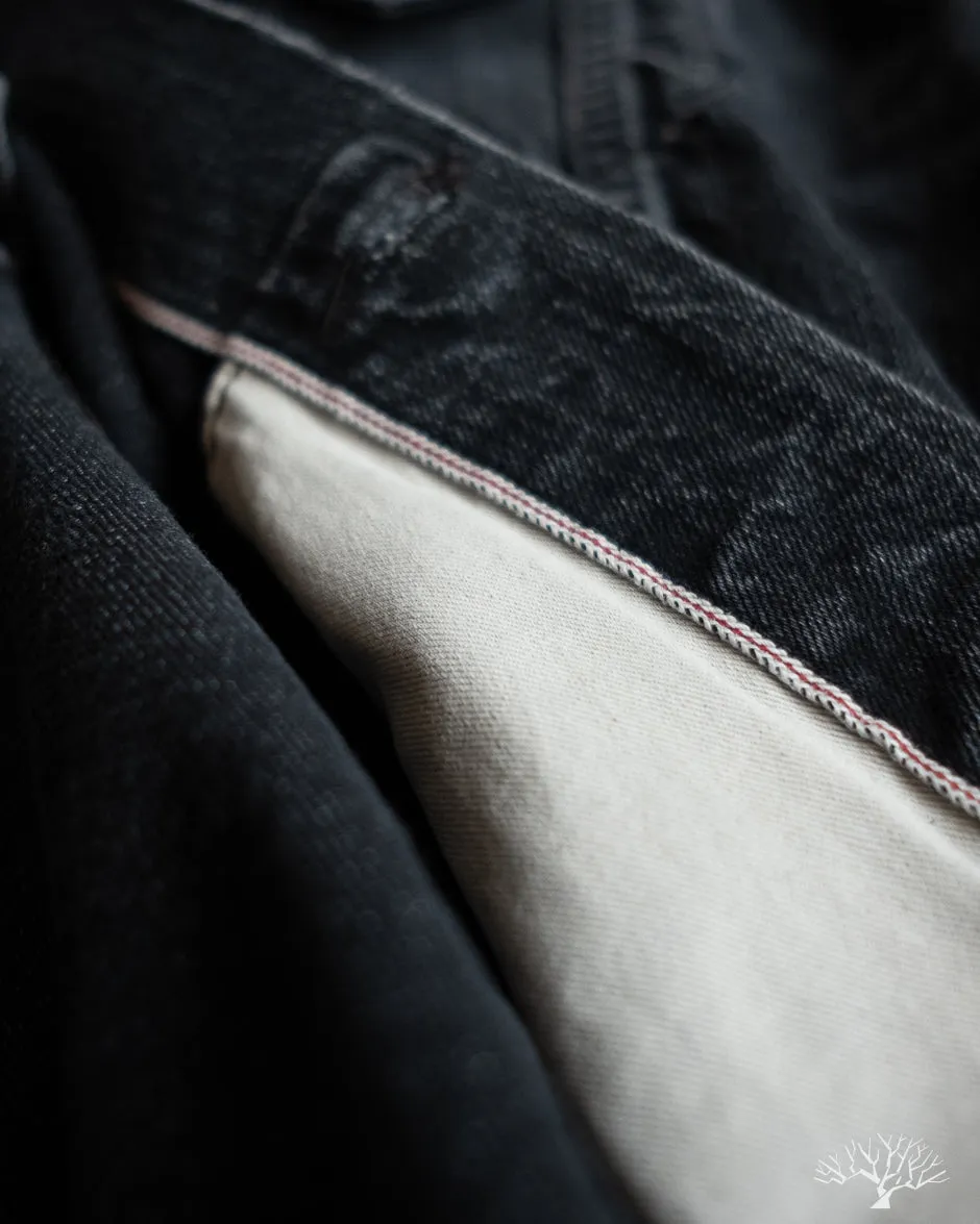 Stonewashed Type 3s Denim Jacket - Black