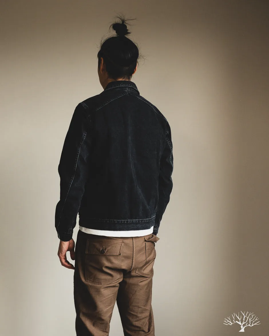 Stonewashed Type 3s Denim Jacket - Black